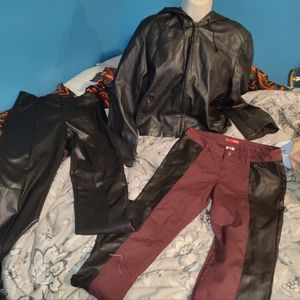 Leather bundle